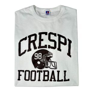 Vintage Crespi High School Football 1998 Russell Athletic T-Shirt XL